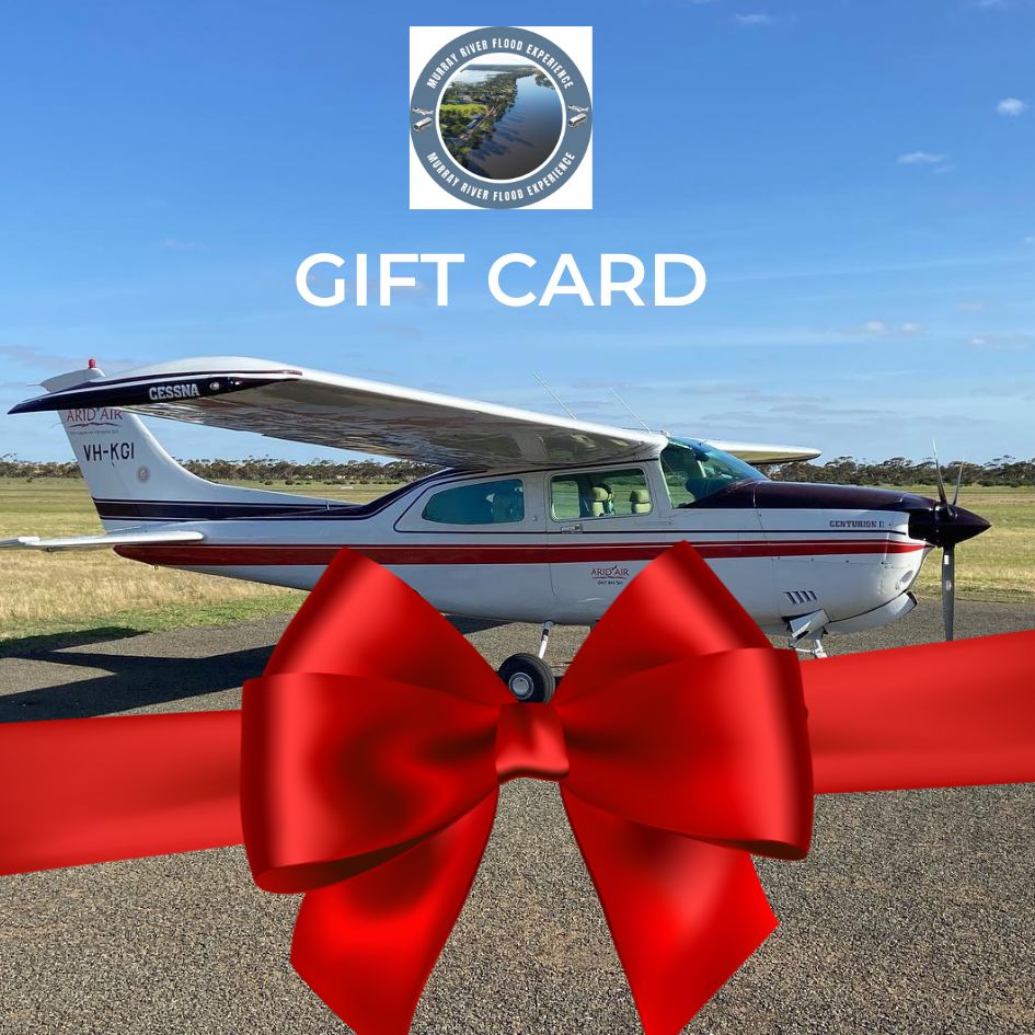 Murray River Flood Experience Gift Card Murray River Flood Experience Gift Card