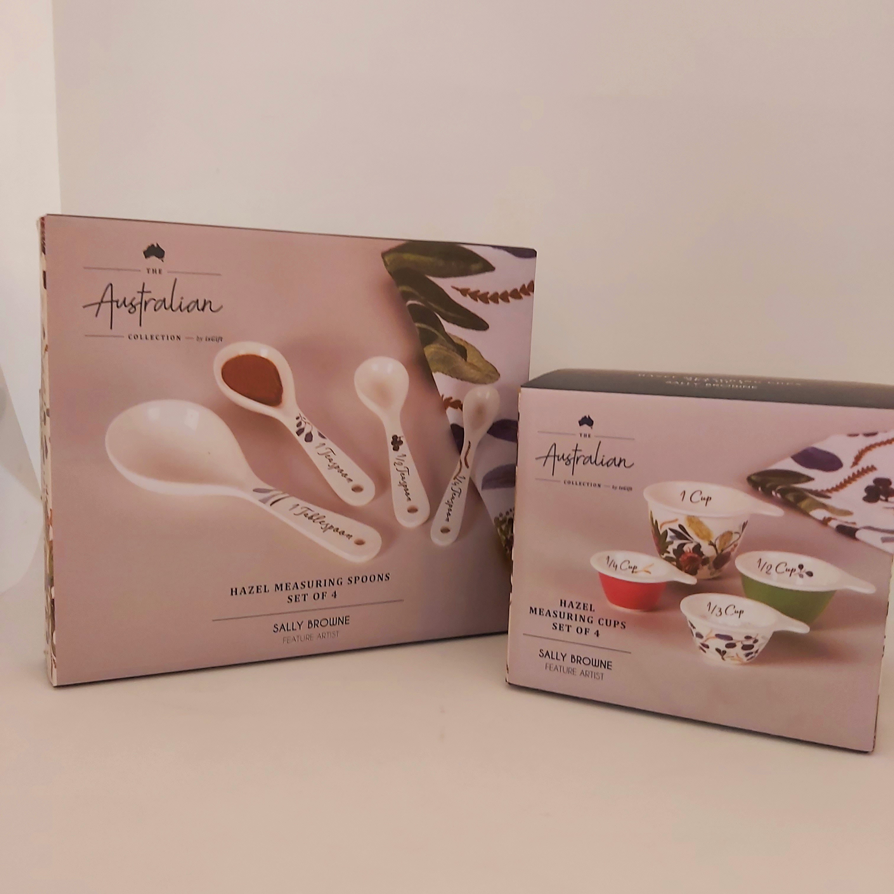 Habitat Blackwood The Australian Collection Sally Browne Hazel Measuring Spoons Set of 4