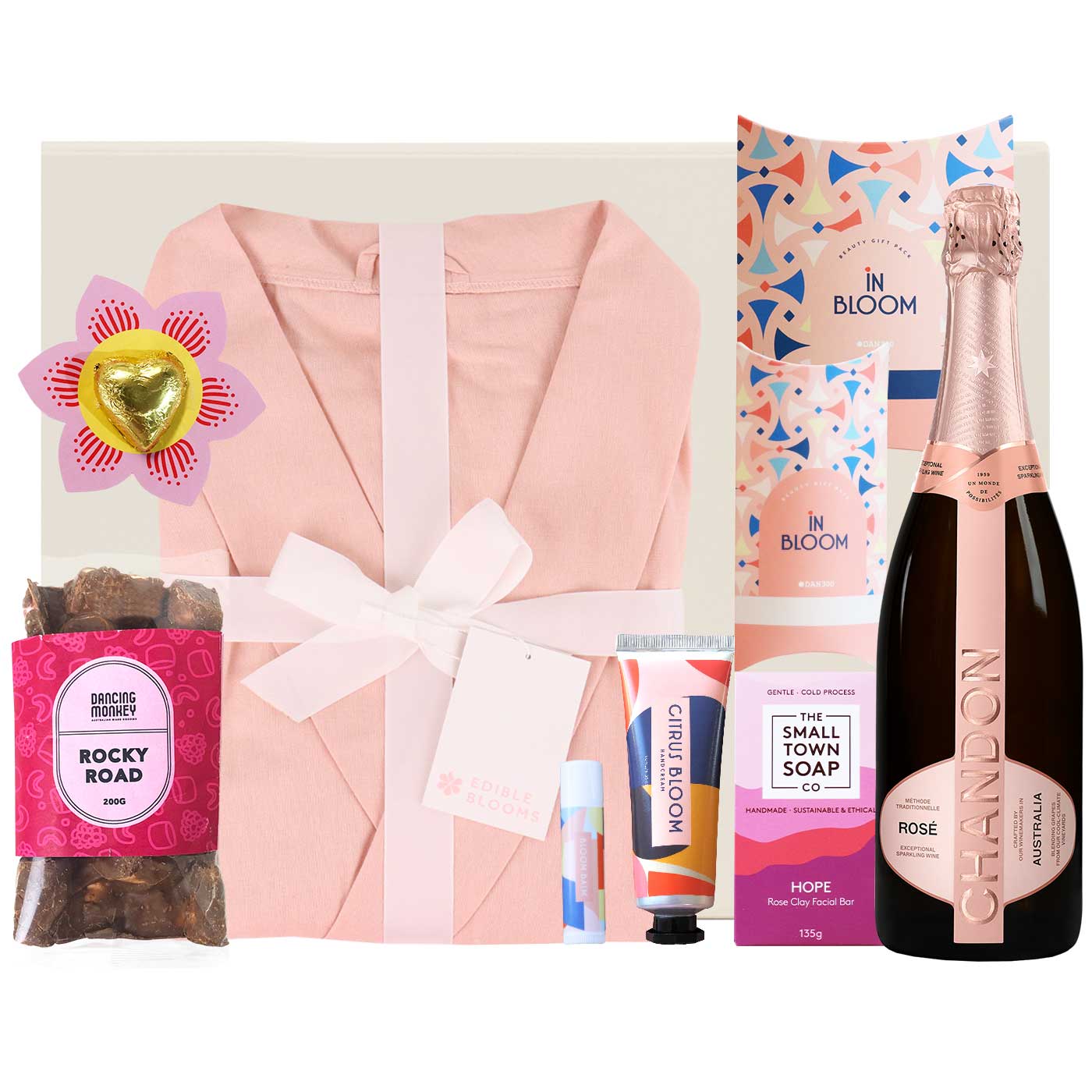 Luxury Pamper Hamper Edible Blooms