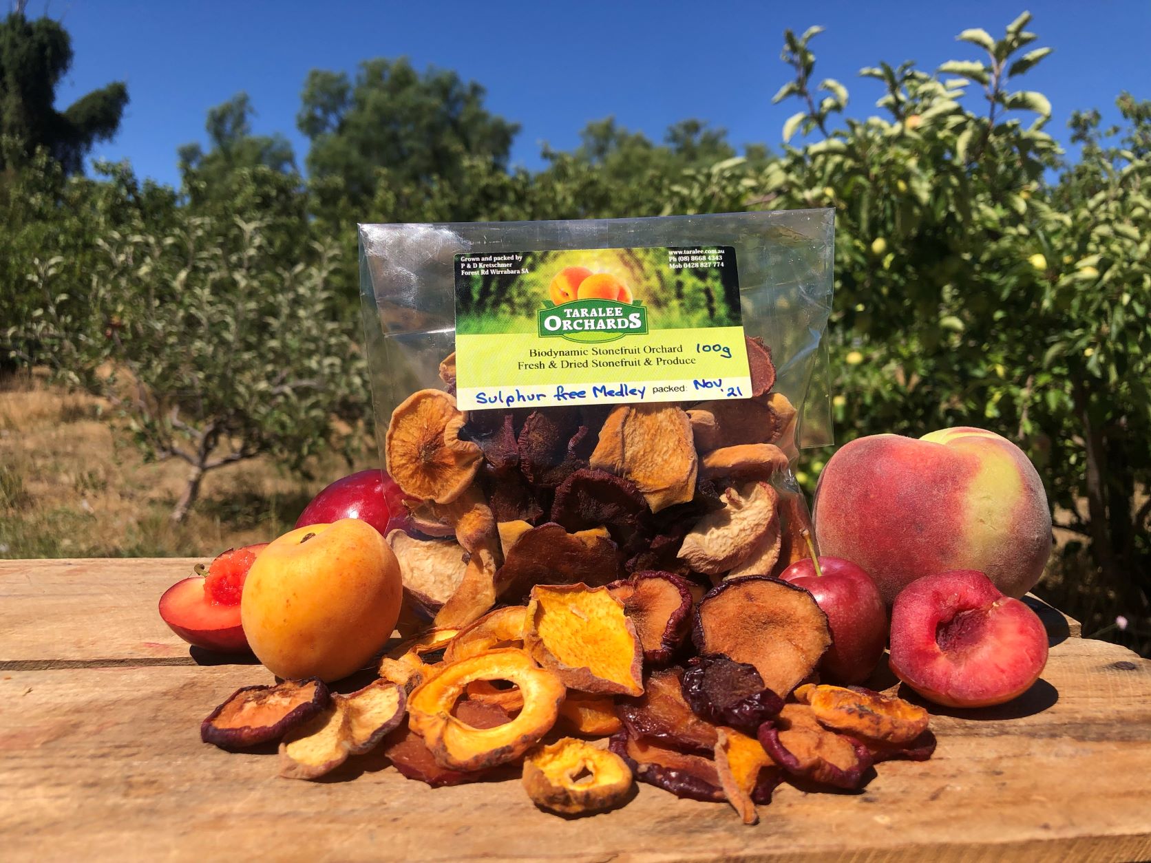 Taralee Orchards I SPECIAL Organic Dried Mixed Fruit