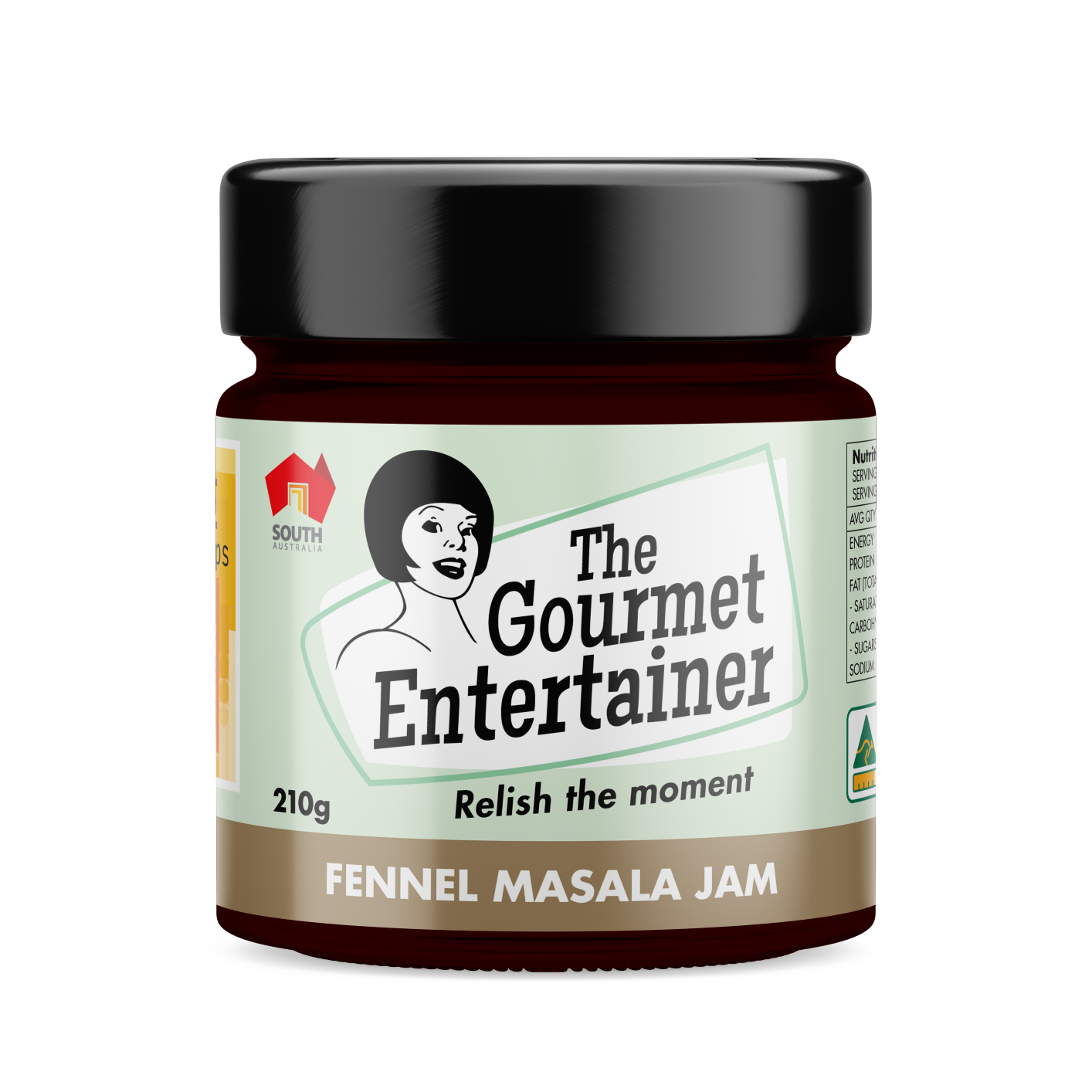 The Gourmet Entertainer Fennel Masala Jam South Australian premium