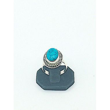 Sterling Silver, Howlite, hand made, ring, Nth Indian, Adelaide, South Australia,