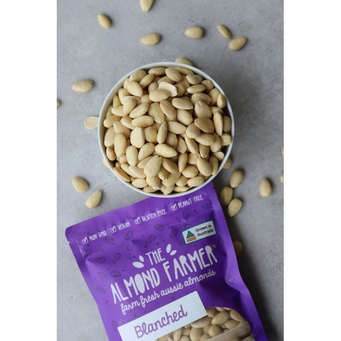 Blanched Almonds 200g The Almond Farmer